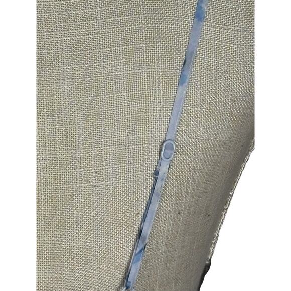 NWT Abercrombie & Fitch Camille Midi Dress Women's XL Blue Floral Cottagecore - Picture 9 of 13